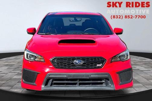 Pure Red 2018 Subaru WRX STI Limited