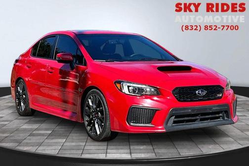 Pure Red 2018 Subaru WRX STI Limited