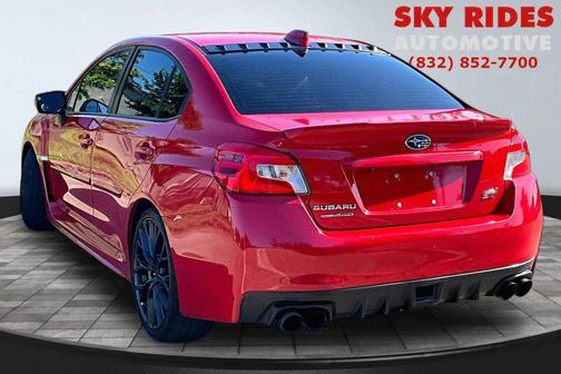 Pure Red 2018 Subaru WRX STI Limited