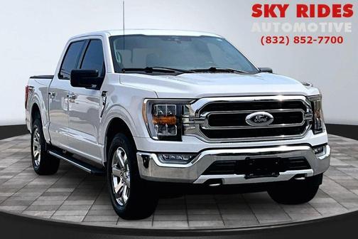 Oxford White 2021 Ford F-150 XLT