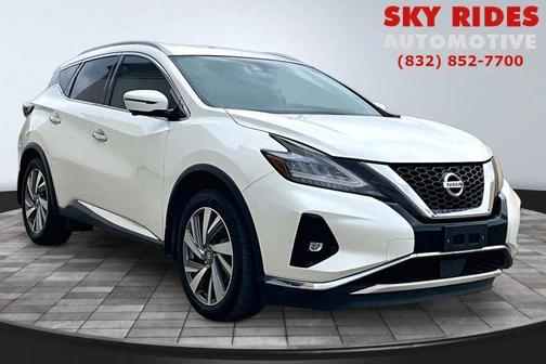 Pearl White Tricoat 2021 Nissan Murano SL FWD
