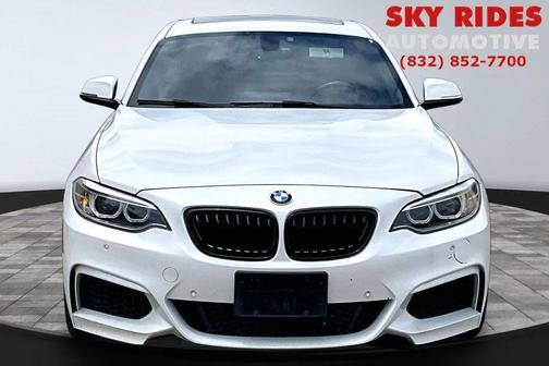 White 2015 BMW 228 228i Coupe 2D