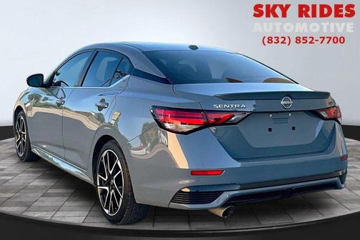 Atlantic Gray Metallic 2024 Nissan Sentra SR