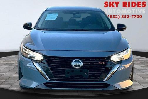 Atlantic Gray Metallic 2024 Nissan Sentra SR