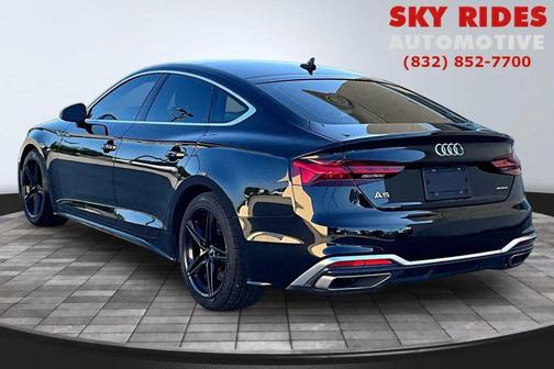 Black 2021 Audi A5 Sportback 45 S Line Premium
