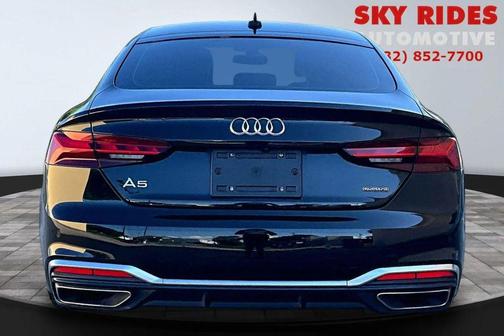Black 2021 Audi A5 Sportback 45 S Line Premium