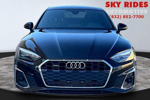 Black 2021 Audi A5 Sportback 45 S Line Premium