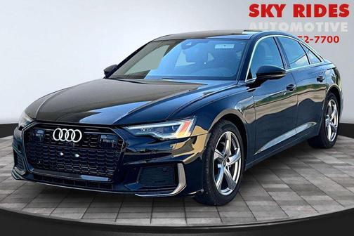 Black 2024 Audi A6 45 Premium Plus