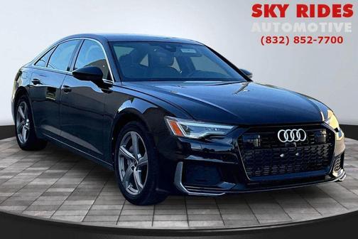 Black 2024 Audi A6 45 Premium Plus