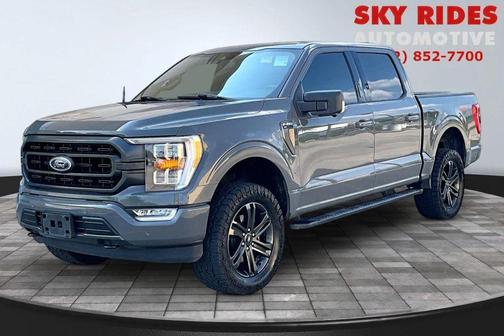 Gray 2021 Ford F-150 XLT