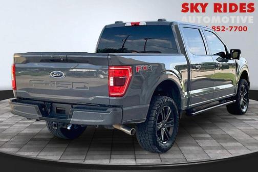 Gray 2021 Ford F-150 XLT