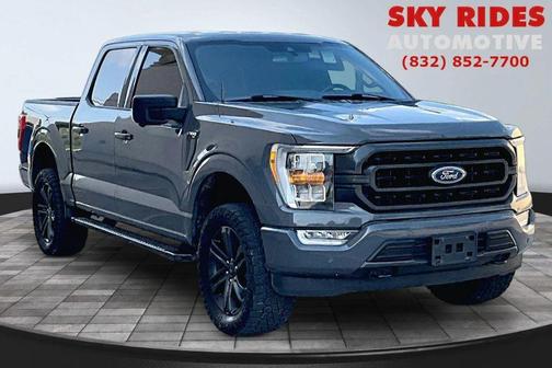 Gray 2021 Ford F-150 XLT