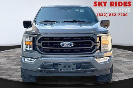Gray 2021 Ford F-150 XLT