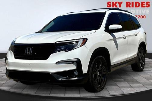 Platinum White Pearl 2022 Honda Pilot 2WD Special Edition