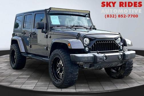 Granite Crystal Metallic Clearcoat 2018 Jeep Wrangler JK Unlimited Sport