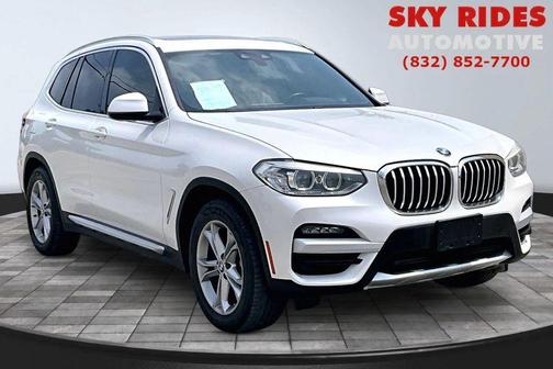 White 2020 BMW X3 sDrive30i