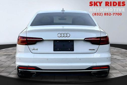 Glacier White Metallic 2020 Audi A4 45 Premium Plus
