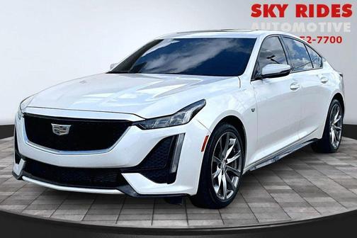 Crystal White Tricoat 2020 Cadillac CT5 Sport RWD