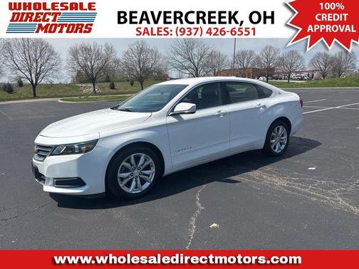 Summit White 2017 Chevrolet Impala 1LT