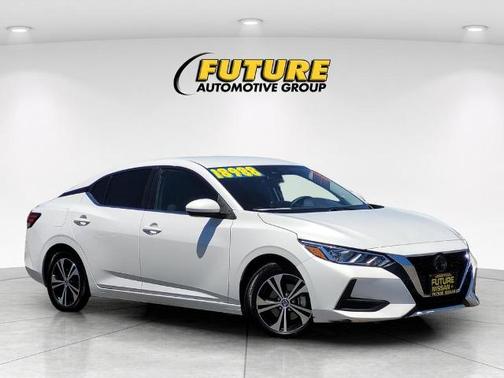 Aspen White 2023 Nissan Sentra SV