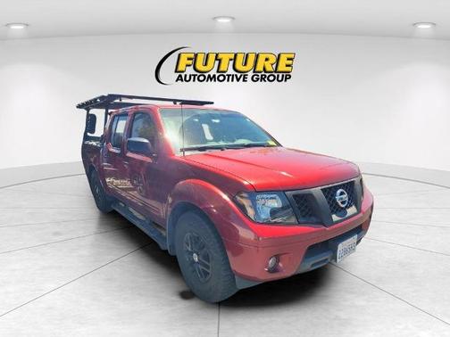 Red 2021 Nissan Frontier SV