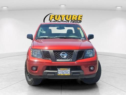 Red 2021 Nissan Frontier SV