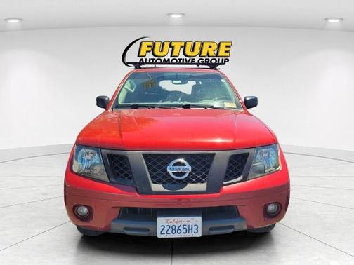 Red 2021 Nissan Frontier SV