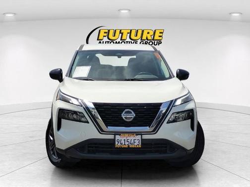 Glacier White 2021 Nissan Rogue S