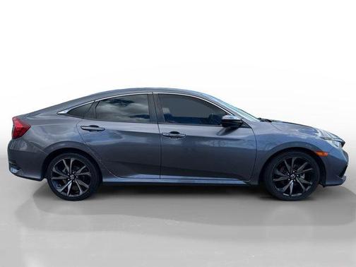 Modern Steel Metallic 2020 Honda Civic Sport