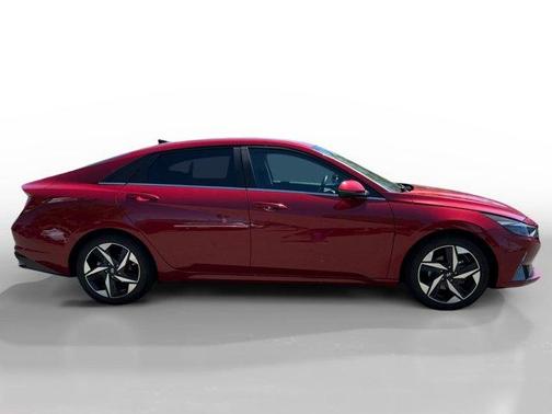 Scarlet Red 2023 Hyundai ELANTRA HEV Limited