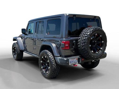 Granite Crystal Clearcoat Metallic 2018 Jeep Wrangler Unlimited Rubicon