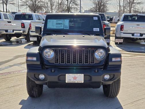 Black Clearcoat 2026 Jeep Wrangler Sport