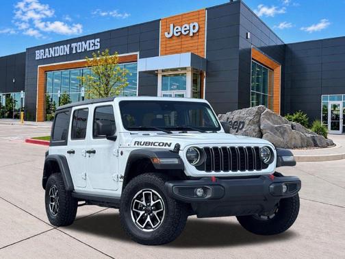 Bright White Clearcoat 2024 Jeep Wrangler Rubicon