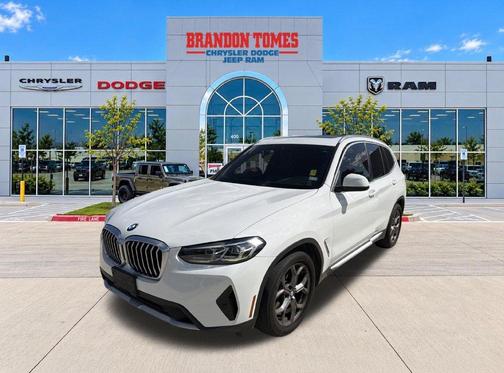 Alpine White 2022 BMW X3 sDrive30i