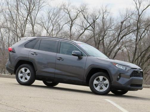 Gray 2019 Toyota RAV4 XLE
