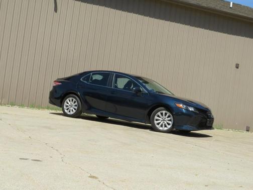 Blue 2020 Toyota Camry LE