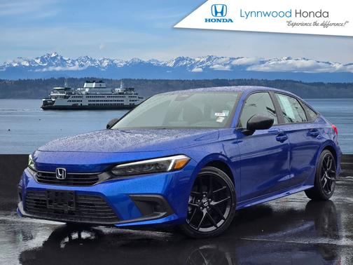 Aegean Blue Metallic 2024 Honda Civic