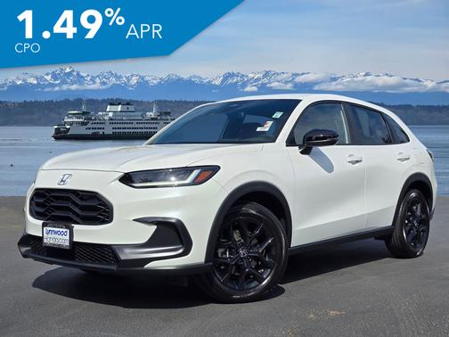 Platinum White Pearl 2025 Honda HR-V
