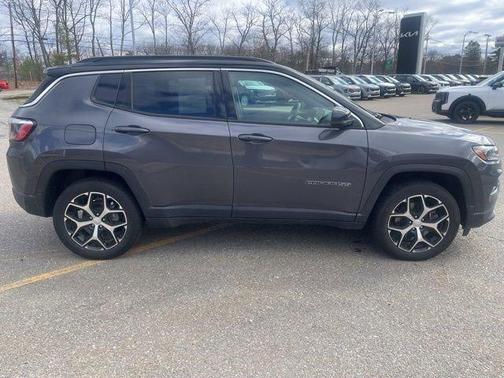 Gray 2024 Jeep Compass Limited