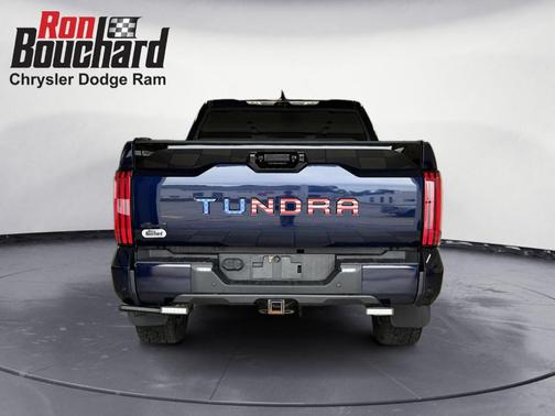 Blue 2022 Toyota Tundra Platinum