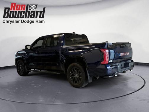 Blue 2022 Toyota Tundra Platinum