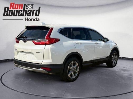 White 2018 Honda CR-V EX-L