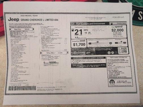 2022 Jeep Grand Cherokee L Limited