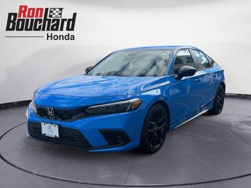 Blue 2024 Honda Civic Sport