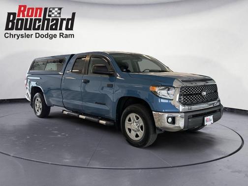 Blue 2020 Toyota Tundra SR5