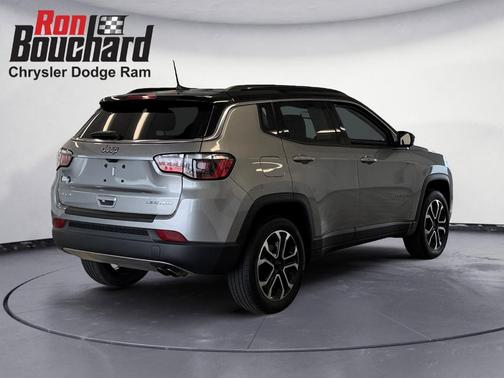 Silver 2022 Jeep Compass Limited