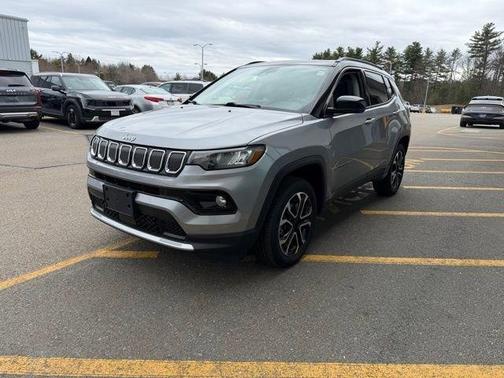 Silver 2022 Jeep Compass Limited