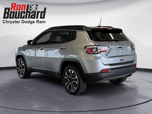 Silver 2022 Jeep Compass Limited