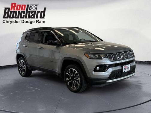 Silver 2022 Jeep Compass Limited