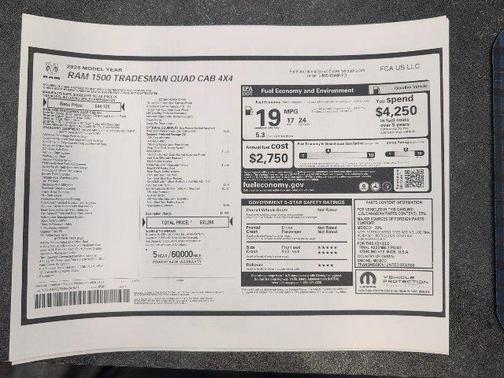 2025 RAM 1500 Tradesman